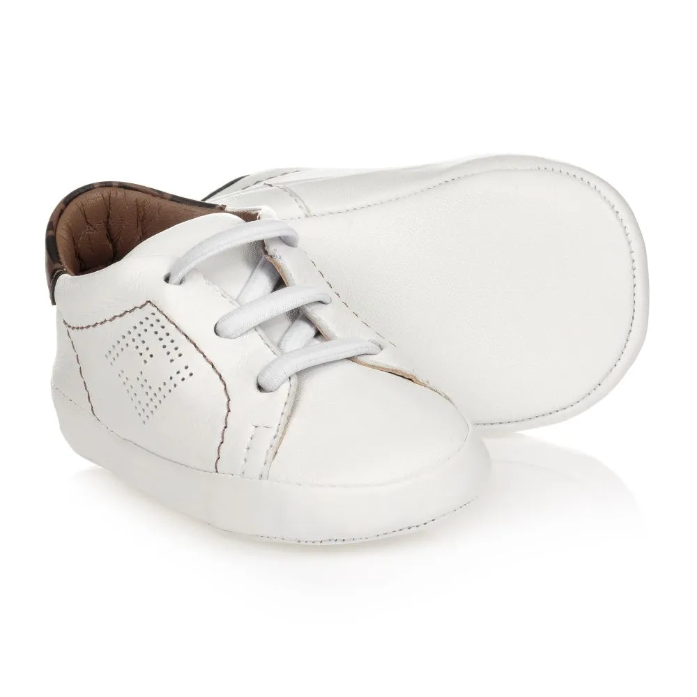 White Crib Shoe Sneakers