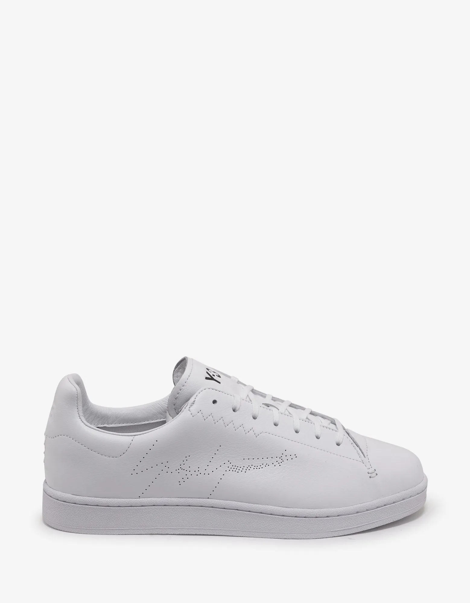 White Yohji Court Trainers -