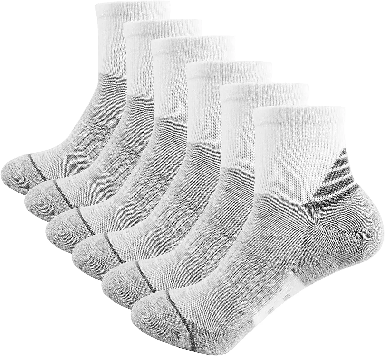 Wholesale Women's Athletic Ankle Socks Quarter Cushioned Running Socks Hiking Performance Sport Cotton Socks