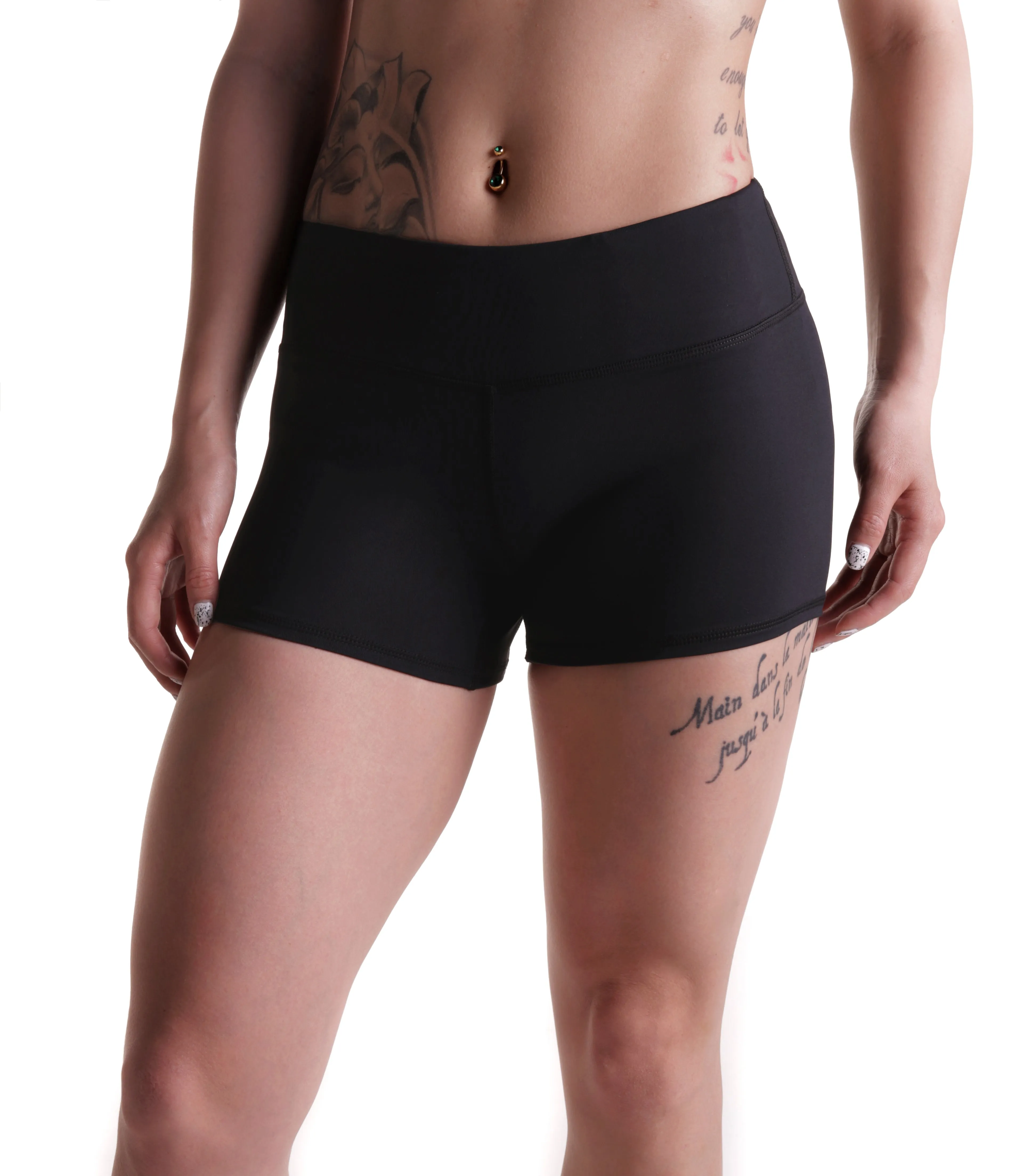 Women's 3" Athletic Running Workout Volleyball Crossfit Compression Shorts