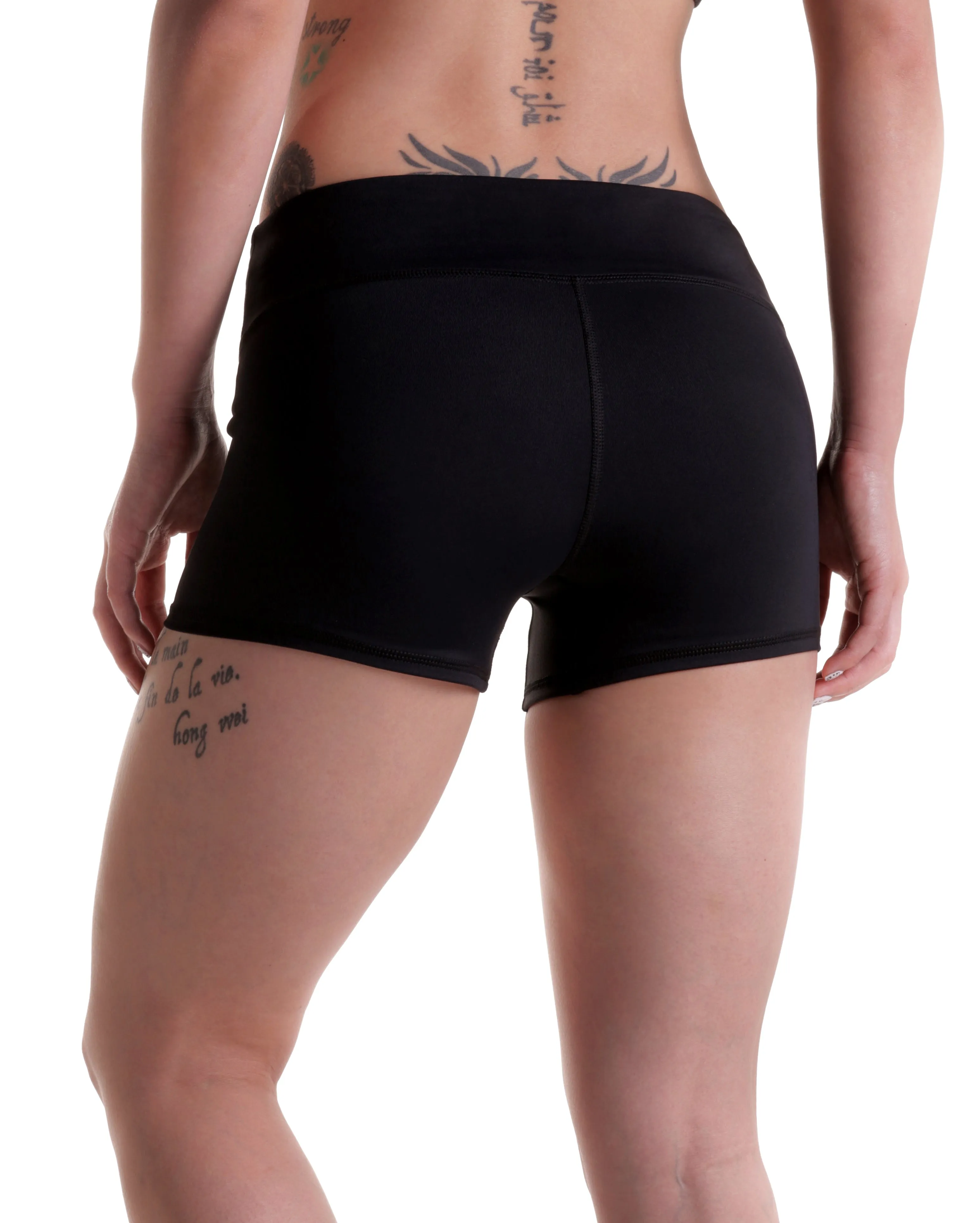 Women's 3" Athletic Running Workout Volleyball Crossfit Compression Shorts