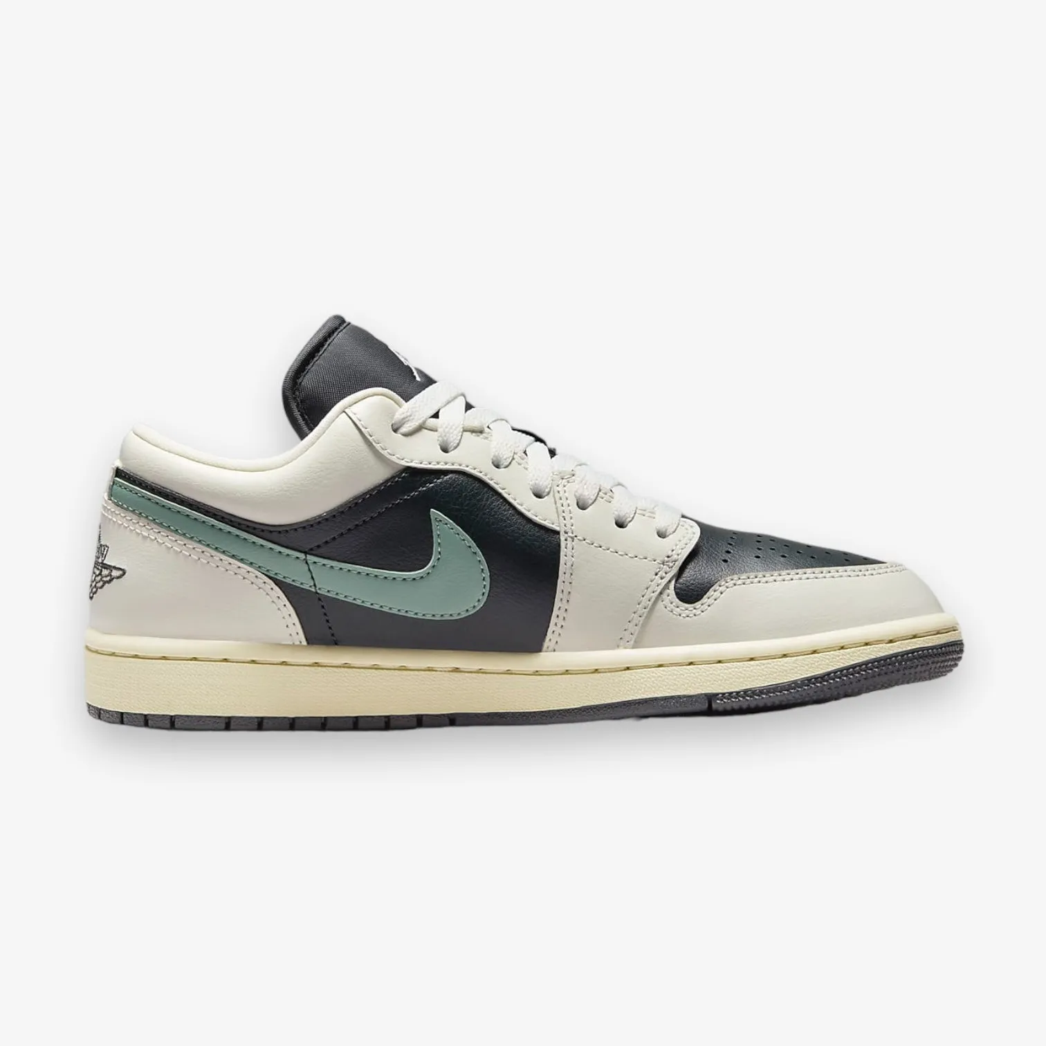 Women's Air Jordan 1 Low Anthracite Jade smoke sail DC0774-001