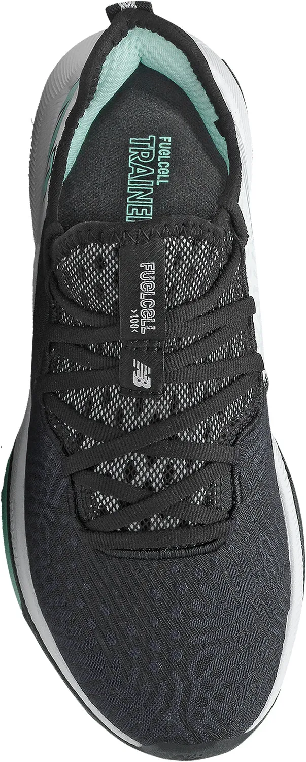 Women's New Balance WXM100LK FuelCell Trainer Black/Outerspace/White Mint Knit Mesh