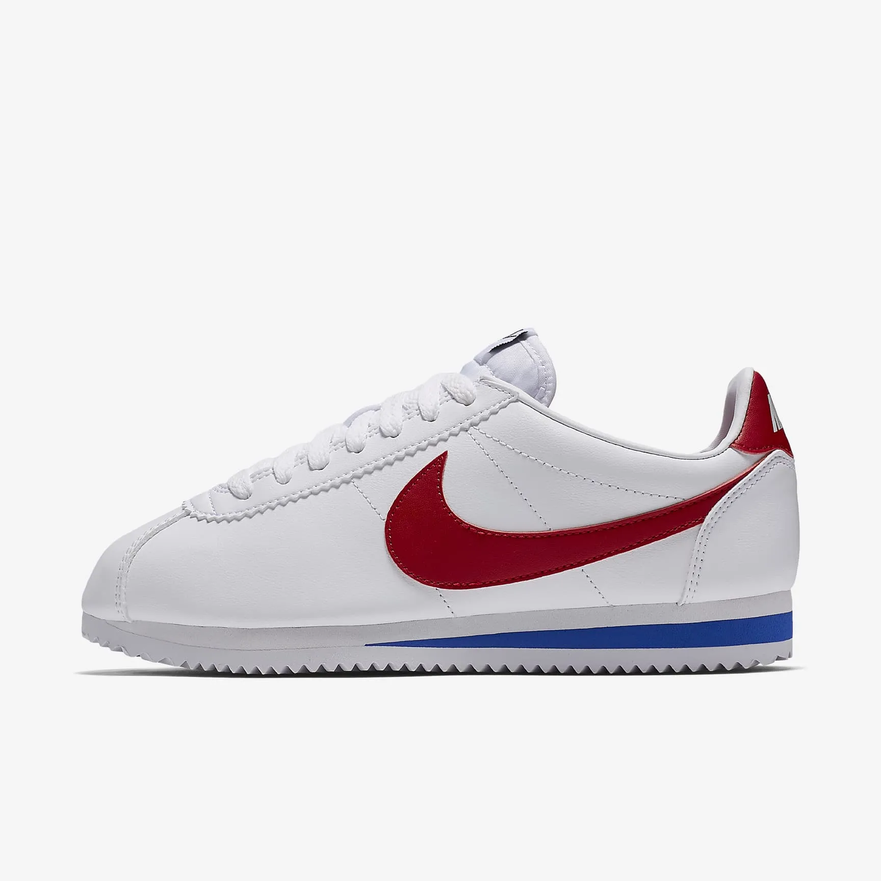 Women's Nike Classic Cortez Leather "Forrest Gump" (807471-103)