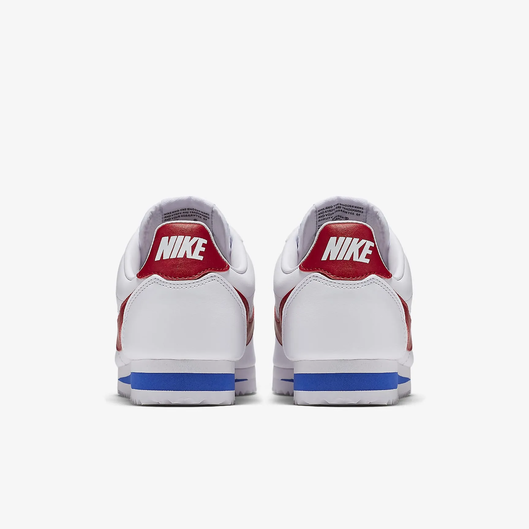 Women's Nike Classic Cortez Leather "Forrest Gump" (807471-103)